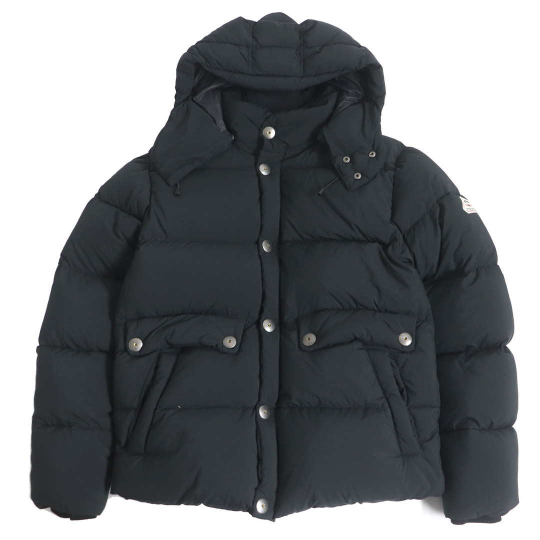 Pyrenex(ピレネックス)の美品 Pyrenex ピレネックス REIMS ダブルジップ ロゴワッペン付き パフィージャケット ダウンジャケット ブラック M 正規品 メンズ メンズのジャケット/アウター(ダウンジャケット)の商品写真