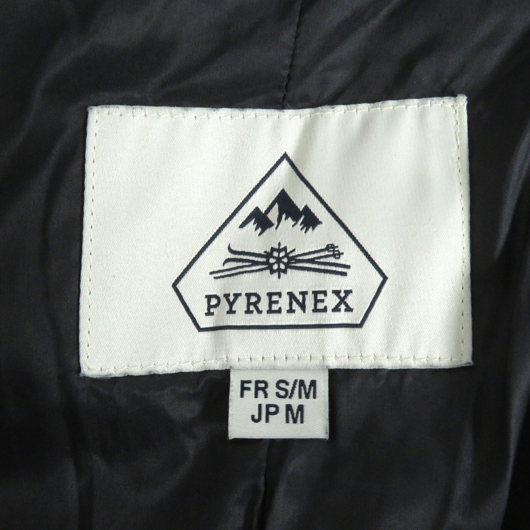 Pyrenex(ピレネックス)の美品 Pyrenex ピレネックス REIMS ダブルジップ ロゴワッペン付き パフィージャケット ダウンジャケット ブラック M 正規品 メンズ メンズのジャケット/アウター(ダウンジャケット)の商品写真