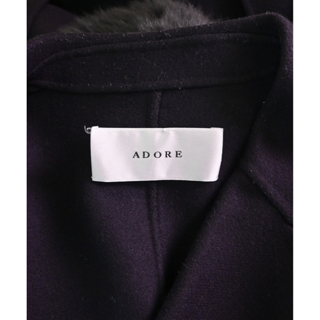 ADORE(アドーア)のADORE アドーア コート（その他） 36(S位) 濃紺系 【古着】【中古】 レディースのジャケット/アウター(その他)の商品写真