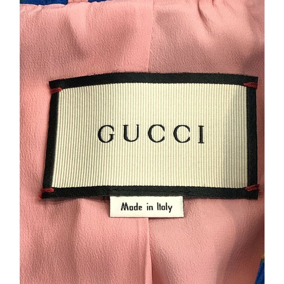 Gucci(グッチ)の美品 グッチ GUCCI コーデュロイジャケット 花柄    レディース 38 レディースのジャケット/アウター(テーラードジャケット)の商品写真