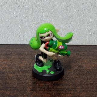 ニンテンドースイッチ(Nintendo Switch)のamiibo スプラトゥーン　アミーボガールライムグリーン(ゲームキャラクター)