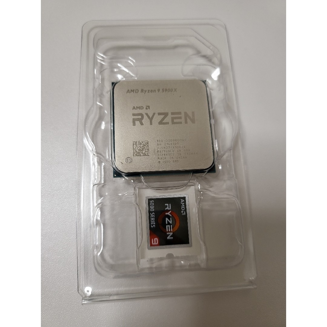 AMD(エーエムディー)の【本日限定価格】AMD Ryzen9 5900X スマホ/家電/カメラのPC/タブレット(PCパーツ)の商品写真