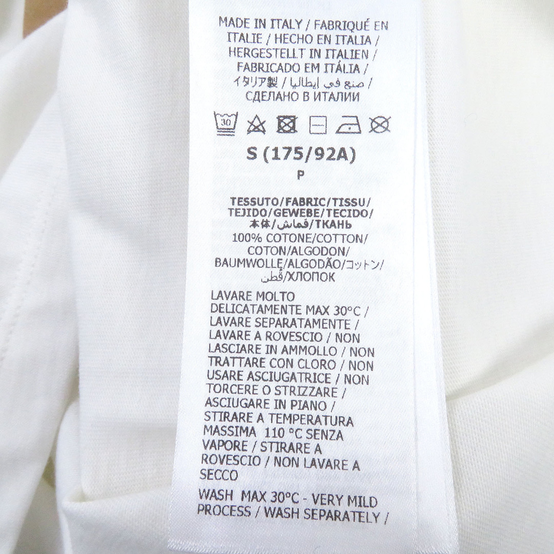 Gucci(グッチ)の未使用品 GUCCI グッチ adidas 23SS 548334 コットン100％ トレフォイル ロゴプリント クルーネック カットソー 半袖Ｔシャツ ホワイト S イタリア製 正規品 メンズ メンズのトップス(Tシャツ/カットソー(半袖/袖なし))の商品写真