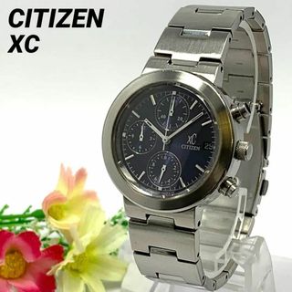 シチズン(CITIZEN)の835 CITIZEN XC ★訳アリ 時計 メンズ シチズン クロノグラフ(腕時計(アナログ))