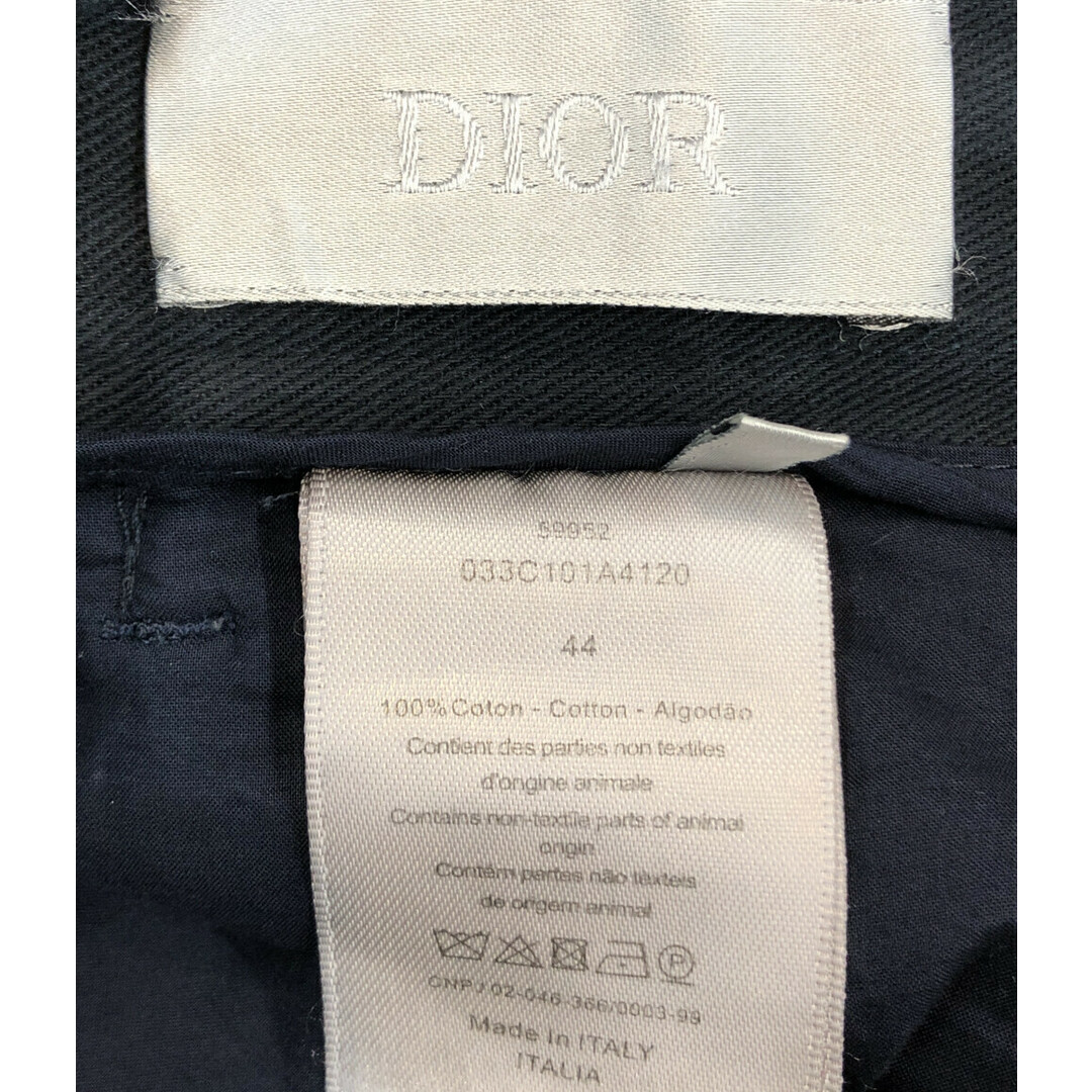 Christian Dior(クリスチャンディオール)のクリスチャンディオール ロゴ刺繍 コットンハーフパンツ メンズ 44 メンズのパンツ(ショートパンツ)の商品写真