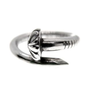 クロムハーツ(Chrome Hearts)のクロムハーツ CHROME HEARTS ■ 【 CROSSBALL NAIL RING 】 クロス ボール ネイル  リング 32303(リング(指輪))