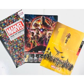 marvel アベンジャーズ　クリアファイルセット