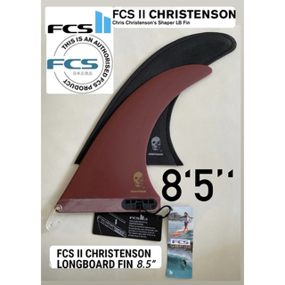 エフシーエス(FCS)のFCS2 CHRISTENSON  FIN 8.5” BLOOD RED新品(サーフィン)