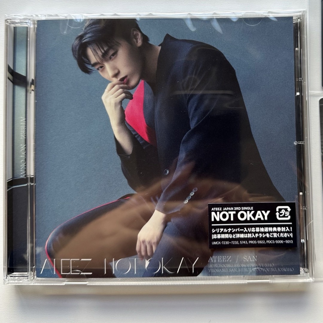 ATEEZ(エイティーズ)のATEEZ NOTOKAY サン　メンバーソロ　CDのみ　san エンタメ/ホビーのCD(K-POP/アジア)の商品写真