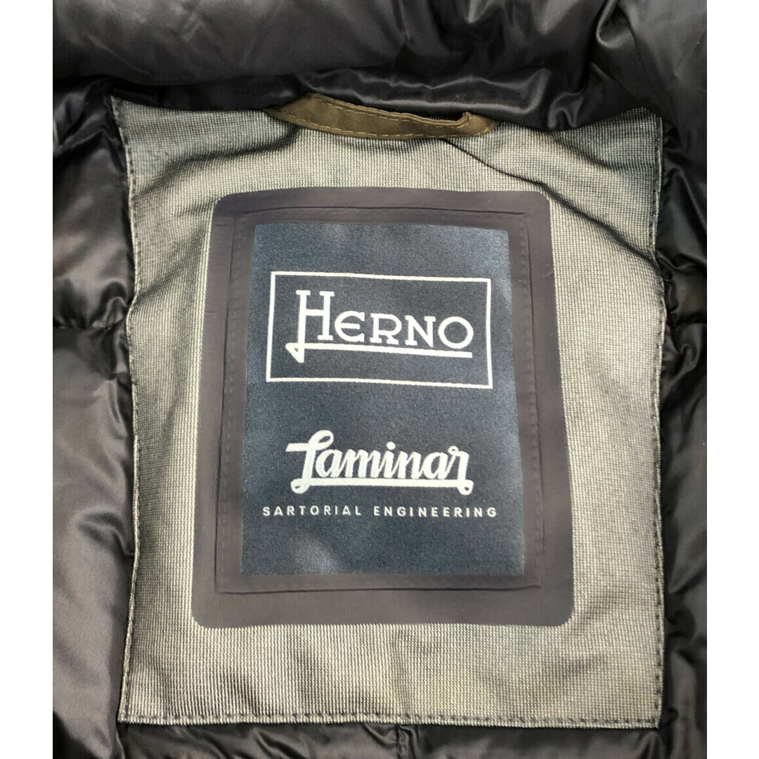 HERNO(ヘルノ)の美品 ヘルノ HERNO ダウンジャケット ゴアテックス メンズ 42 メンズのジャケット/アウター(ダウンジャケット)の商品写真