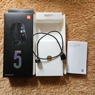 シャオミ(Xiaomi)のXiaomi　Mi Smart Band　充電ケーブル・取説・空箱のみ(その他)