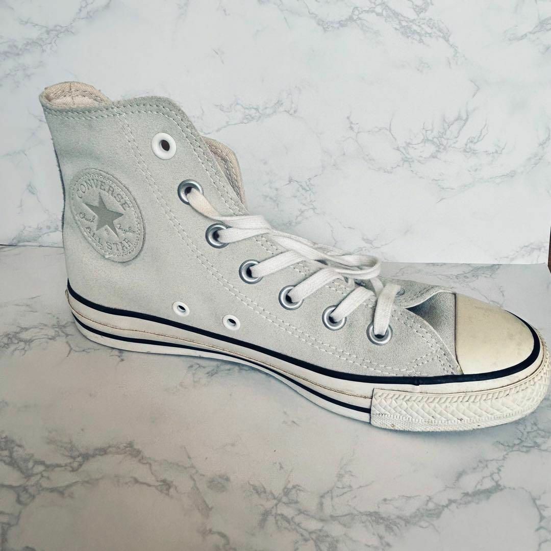 CONVERSE(コンバース)のコンバース　オールスター　スニーカー　スエード　ハイカット　24.5  グレー レディースの靴/シューズ(スニーカー)の商品写真