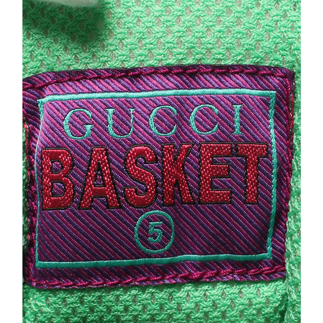 Gucci(グッチ)の美品 グッチ ハイカットスニーカー ヴィンテージ加工 BASKET メンズ 5 メンズの靴/シューズ(スニーカー)の商品写真