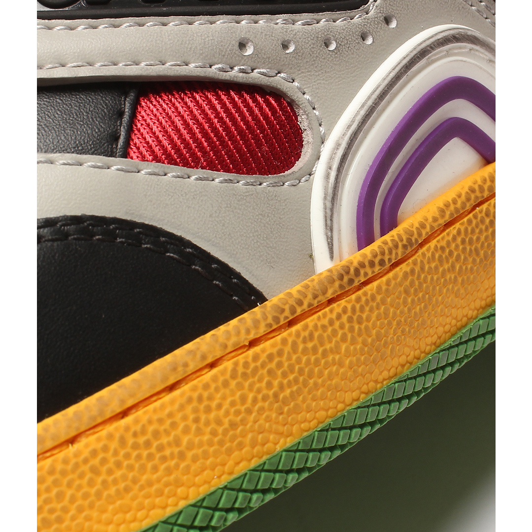Gucci(グッチ)の美品 グッチ ハイカットスニーカー ヴィンテージ加工 BASKET メンズ 5 メンズの靴/シューズ(スニーカー)の商品写真