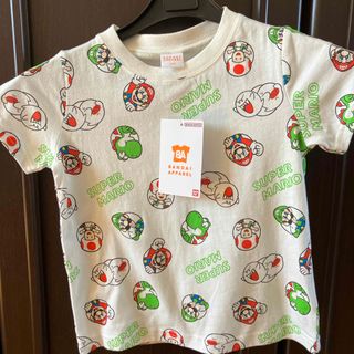 ニンテンドウ(任天堂)の新品　❣️スーパーマリオ❣️半袖Tシャツ 子供用　サイズ100(Tシャツ/カットソー)