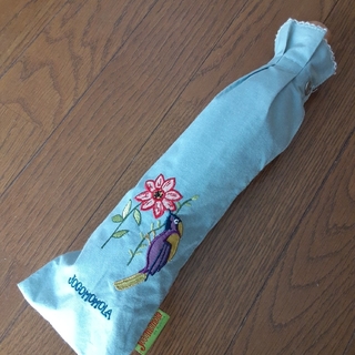Jocomomola - ホコモモラ 鳥柄 刺繍 日傘 折りたたみ傘