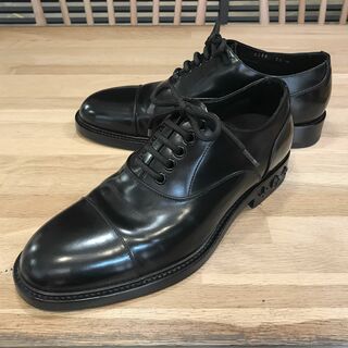 LOUIS VUITTON - 美品 ルイヴィトン ドレスシューズ 革靴 レザー ブラック 5.5 約25cm