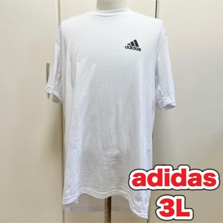 アディダス(adidas)の【未使用】adidas  アディダス  Tシャツ  メンズ　3L(Tシャツ/カットソー(半袖/袖なし))