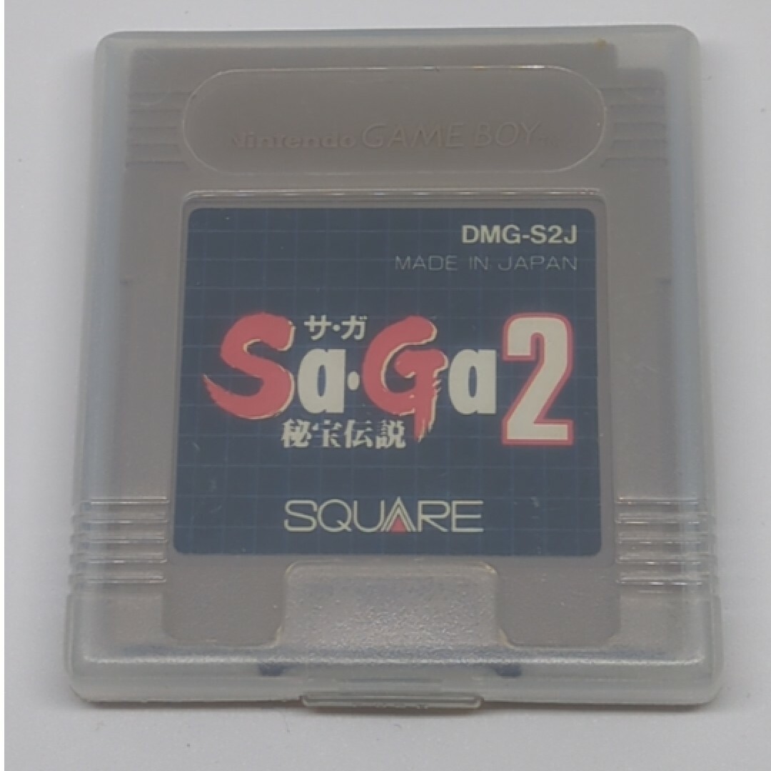 ゲームボーイ(ゲームボーイ)のジャンク品　saga2　と　saga3　ゲームボーイソフト エンタメ/ホビーのゲームソフト/ゲーム機本体(携帯用ゲームソフト)の商品写真