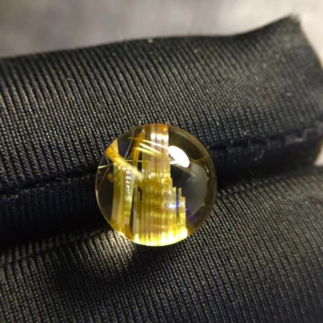 ⭐︎【天然】タイチンクオーツ 丸玉 10.8mm ⭐︎【天然】タイチンクオーツ 丸玉 10.8mm