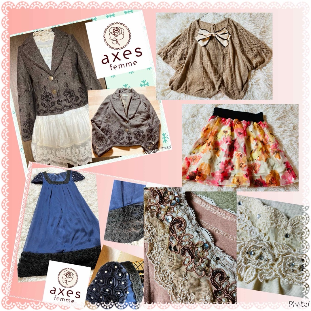 axes femme(アクシーズファム)のアクシーズファム★全てaxes★画像全部★福袋★まとめ売り★セットアップ⑦ レディースのレディース その他(セット/コーデ)の商品写真