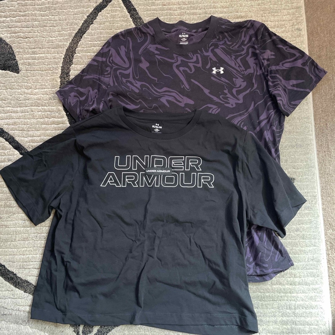 UNDER ARMOUR(アンダーアーマー)のアンダーアーマー　Ｔシャツ　2枚セット　XL レディースのトップス(Tシャツ(半袖/袖なし))の商品写真