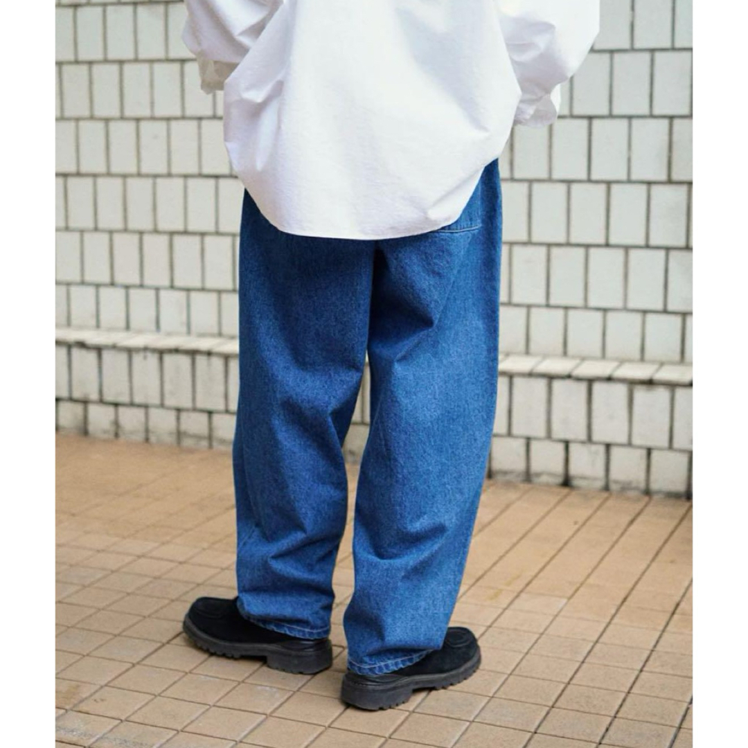 Graphpaper(グラフペーパー)のFreshService CORPORATE EASY DENIM PANTS メンズのパンツ(デニム/ジーンズ)の商品写真