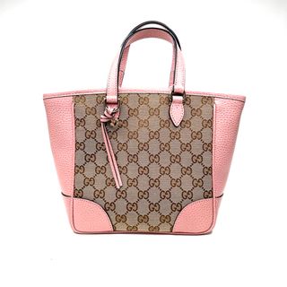 グッチ(Gucci)のグッチ GUCCI GGキャンバス ハンドバッグ レザー(ハンドバッグ)