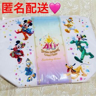 ディズニー(Disney)の新品未開封★ディズニースーベニアランチケース★40thグランドフィナーレ★マウス(キャラクターグッズ)