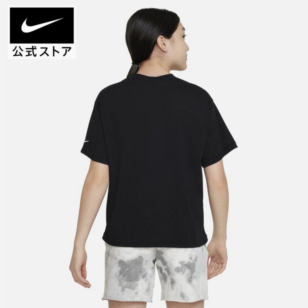 NIKE(ナイキ)の新品★定価3850円★NIKE★半袖tシャツ★ブラック★男女兼用★キッズ★150 キッズ/ベビー/マタニティのキッズ服女の子用(90cm~)(Tシャツ/カットソー)の商品写真