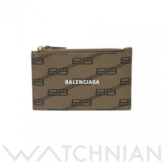 Balenciaga - 中古 バレンシアガ BALENCIAGA 640535 ユニセックス コインケース ベージュ レザー