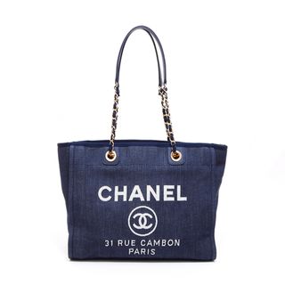 シャネル(CHANEL)のシャネル CHANEL ドーヴィル デニム ショルダーバッグ(ショルダーバッグ)