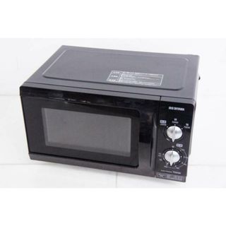 【中古】アイリスオーヤマ 電子レンジ 18L EMO-F518-5-B 東日本専用(電子レンジ)