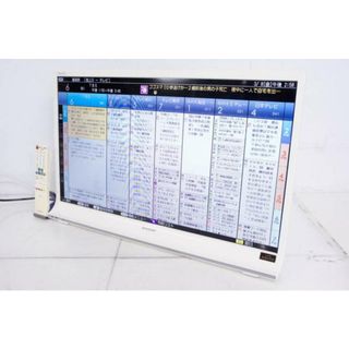 【中古】SHARPシャープ 32V型ハイビジョン液晶テレビ AQUOSアクオス LC-32J9(テレビ)