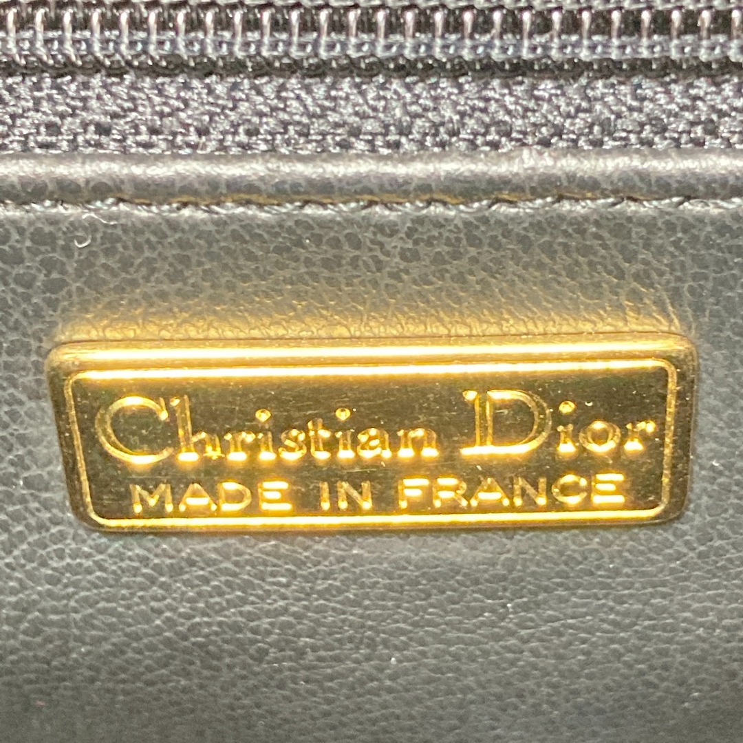 Christian Dior(クリスチャンディオール)の◎◎Christian Dior クリスチャンディオール ショルダーバッグ オーバル CD ゴールド金具 ネイビー レディースのバッグ(その他)の商品写真