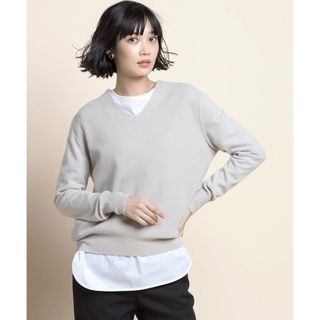 ニジュウサンク(23区)の23区 コットンベアジャージー  長袖　Tシャツ カットソー ¥9,900(Tシャツ(長袖/七分))