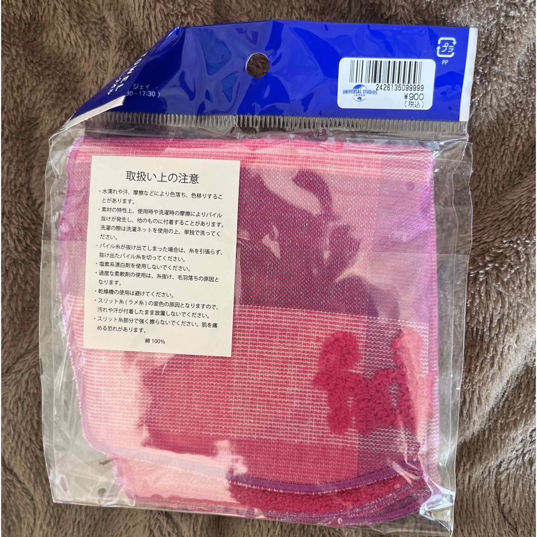 USJ(ユニバーサルスタジオジャパン)のスヌーピー　ハンカチ レディースのファッション小物(ハンカチ)の商品写真