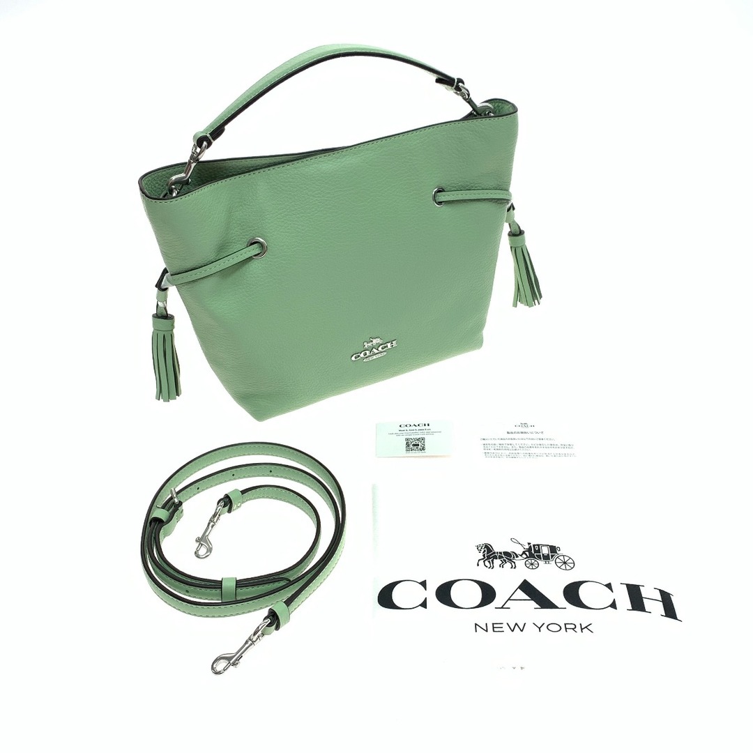 COACH(コーチ)の$$ COACH コーチ ショルダーバッグ レザー アンディ クロスボディ a2370-ch197 エメラルドグリーン レディースのバッグ(ショルダーバッグ)の商品写真