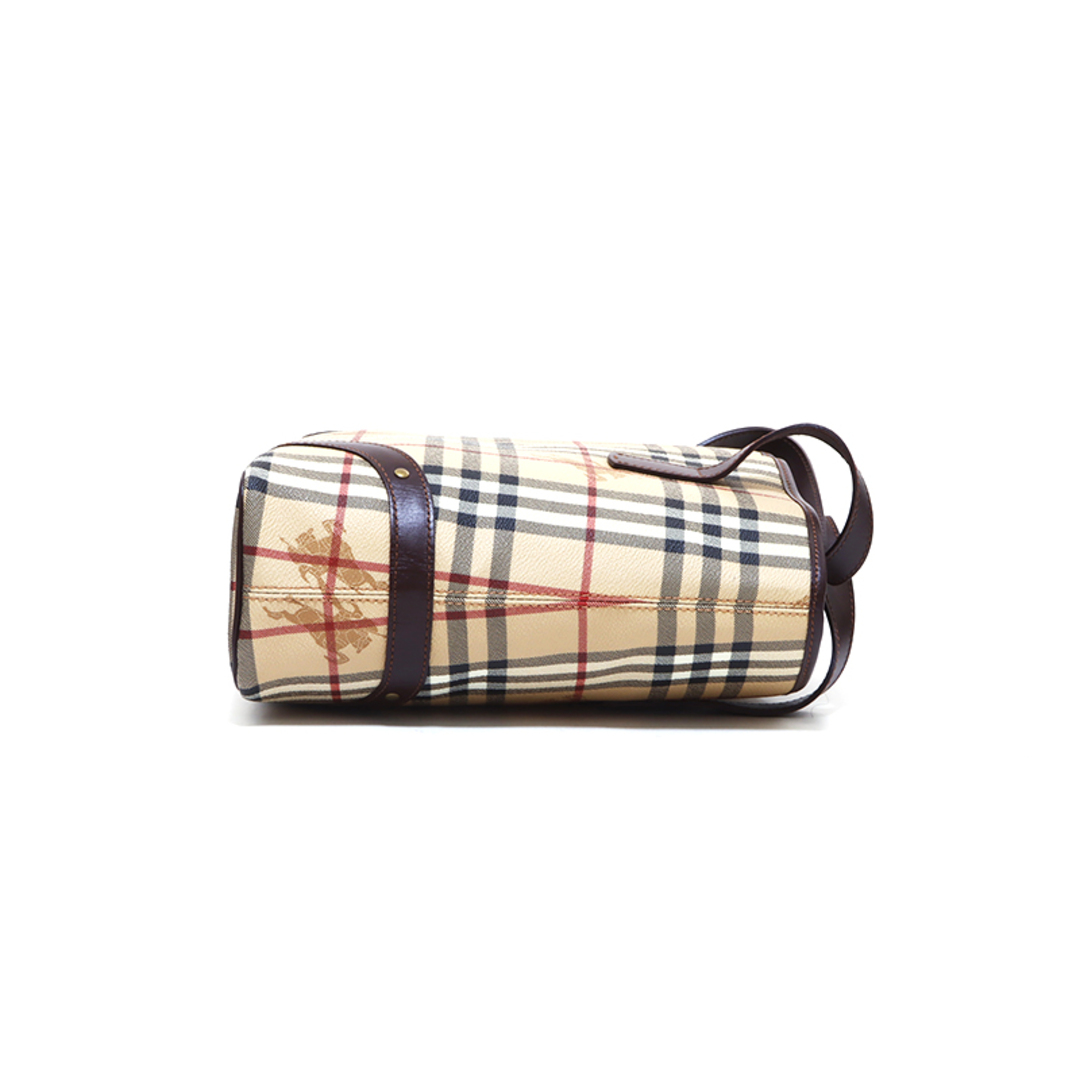 BURBERRY(バーバリー)のバーバリー BURBERRY ノバチェック ハンドバッグ PVC レディースのバッグ(ハンドバッグ)の商品写真