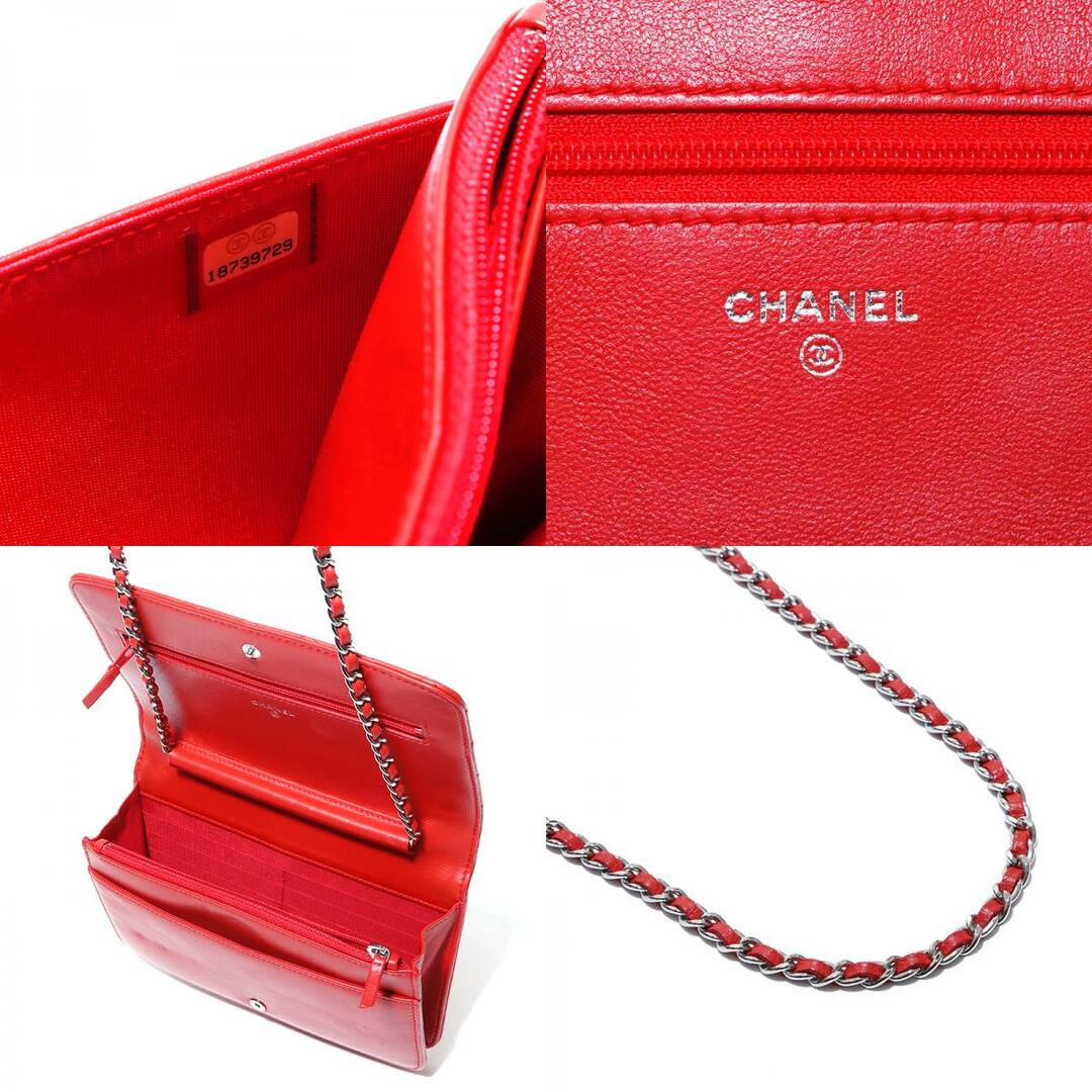 CHANEL(シャネル)のシャネル CHANEL マトラッセ ココマーク チェーンウォレット ショルダーバッグ レザー レディースのバッグ(ショルダーバッグ)の商品写真