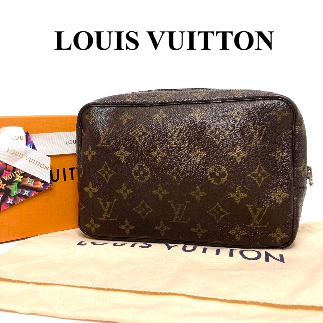 LOUIS VUITTON(ルイヴィトン)のルイヴィトン　トゥルーストワレット23  モノグラム　ポーチ　セカンドバッグ レディースのファッション小物(ポーチ)の商品写真