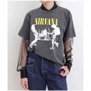 アパルトモンドゥーズィエムクラス(L'Appartement DEUXIEME CLASSE)のGOOD ROCK SPEED/グッド ロック スピード NIRVANA TEE(Tシャツ(半袖/袖なし))