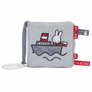 miffy 　ミッフィー　 fun at sea 布絵本　ベビーカー取り付け可(知育玩具)