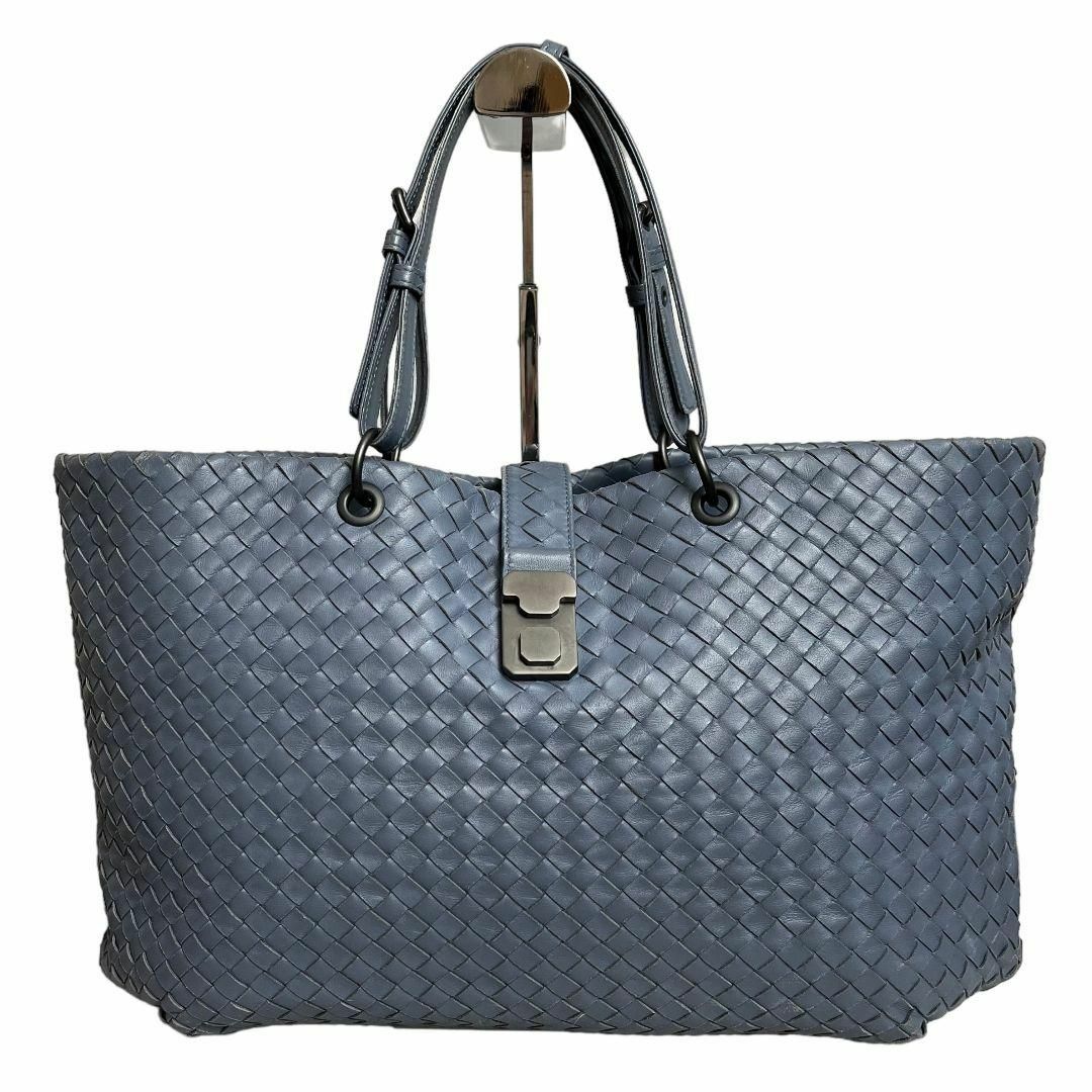 Bottega Veneta(ボッテガヴェネタ)の美品 BOTTEGA VENETA ボッテガ トートバッグ イントレチャート メンズのバッグ(トートバッグ)の商品写真