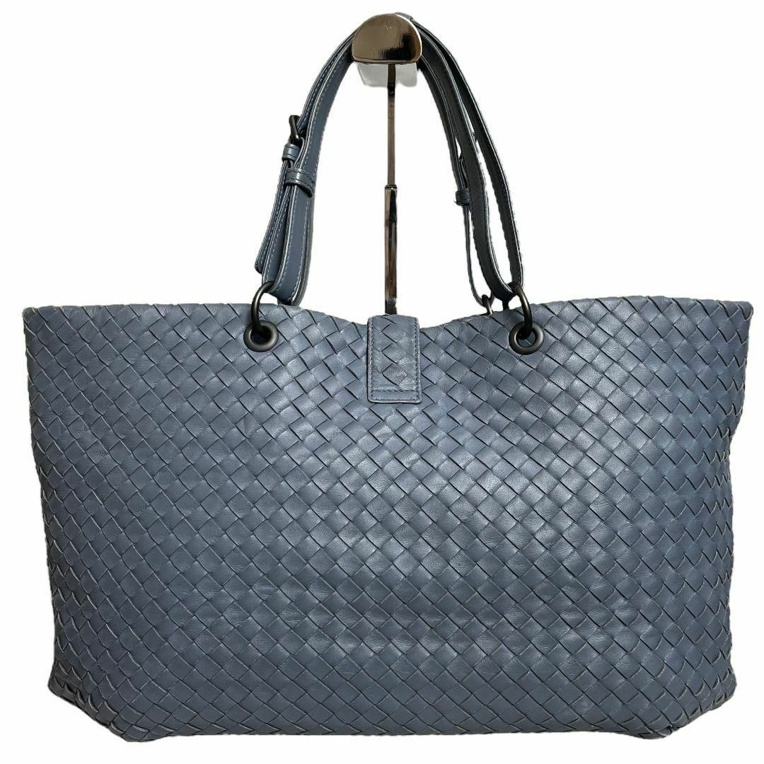 Bottega Veneta(ボッテガヴェネタ)の美品 BOTTEGA VENETA ボッテガ トートバッグ イントレチャート メンズのバッグ(トートバッグ)の商品写真