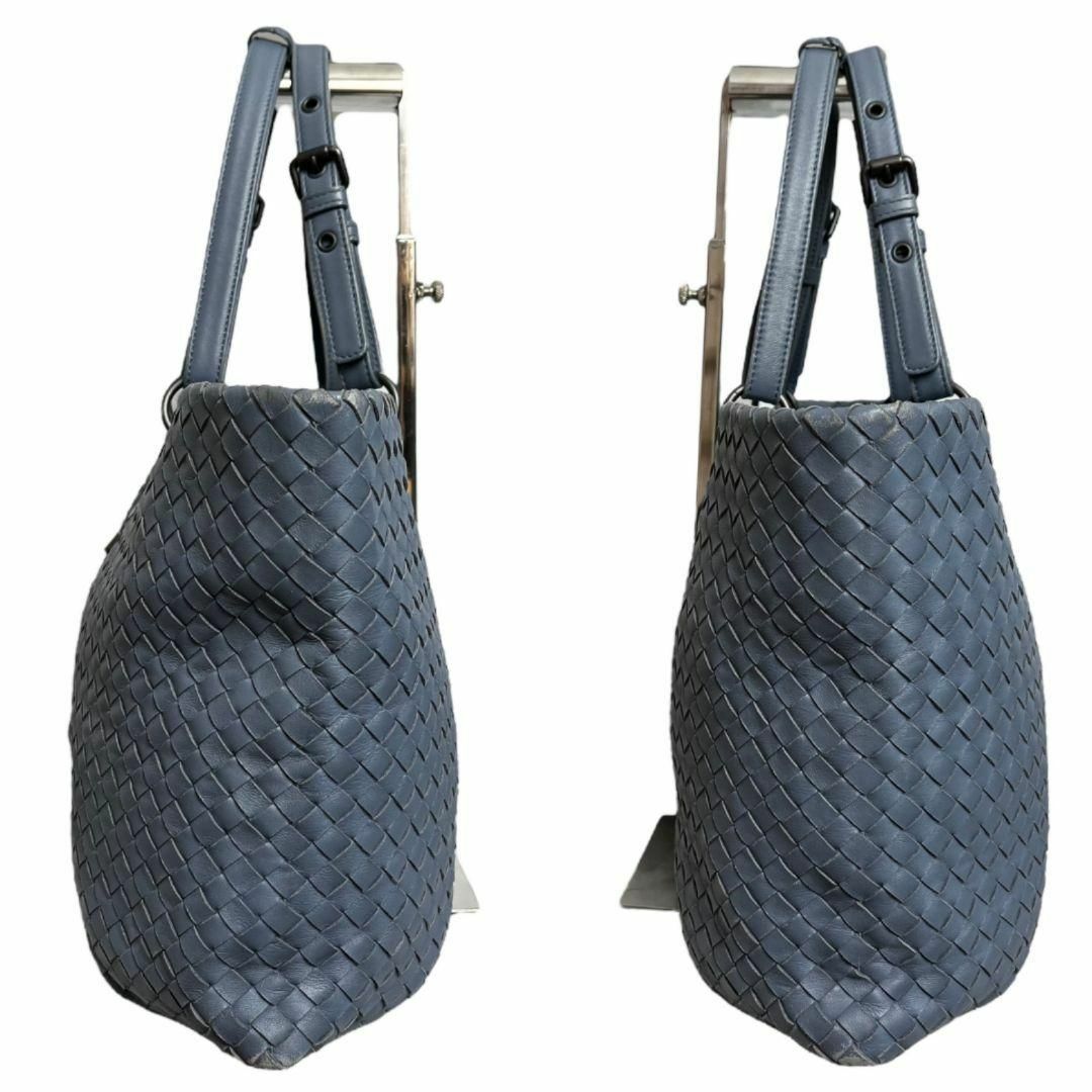 Bottega Veneta(ボッテガヴェネタ)の美品 BOTTEGA VENETA ボッテガ トートバッグ イントレチャート メンズのバッグ(トートバッグ)の商品写真