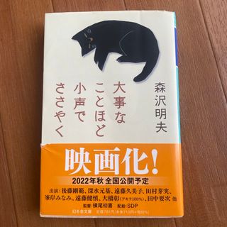 大事なことほど小声でささやく(文学/小説)