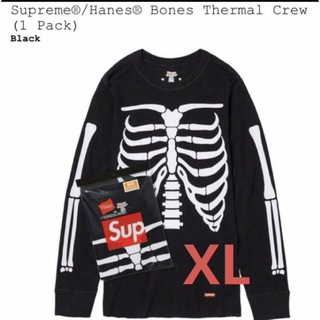 Supreme - Supreme Hanes Bones Thermal Crew XL 新品