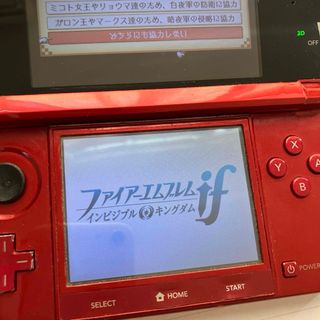 ニンテンドー3DS(ニンテンドー3DS)のNintendo3DS本体+内臓ソフト各種　インビジブルキングダム(携帯用ゲーム機本体)