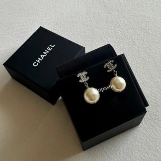 CHANEL - 【正規品】CHANEL パールピアスの通販 by shiho's shop 